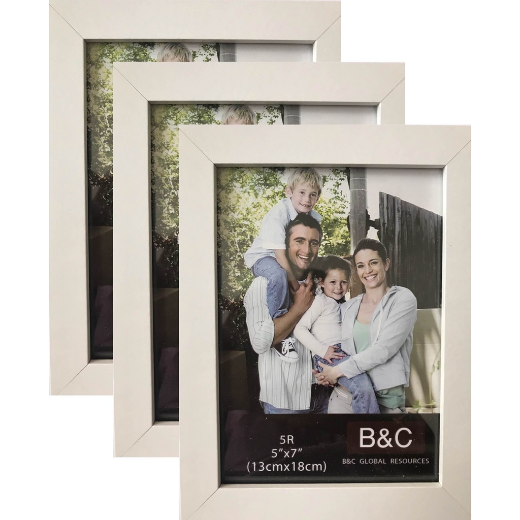Photo Frame Size 5R - (3pcs) | Shopee Malaysia