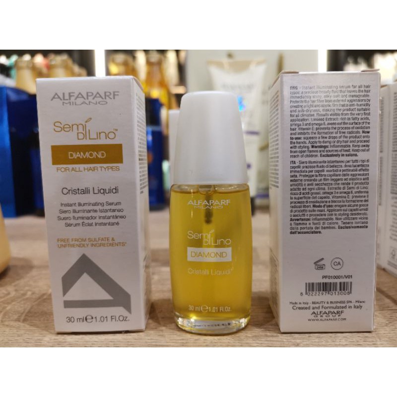 Alfaparf Semi Di Lino Cristalli Liquidi Serum 30ml