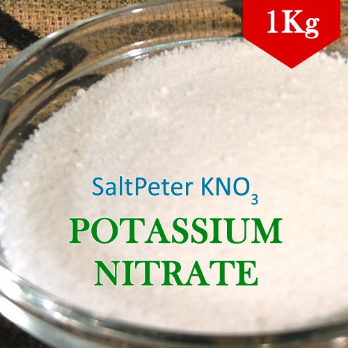 1kg Potassium Nitrate / Saltpeter KNO3 Cosmetics - Fertilizer Grade ...