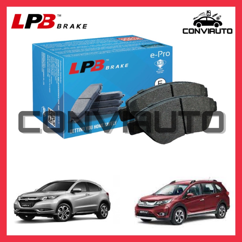 HONDA HRV T7A 1.8 2015 BRV REAR LPB DISC BRAKE PAD (A21370) Shopee