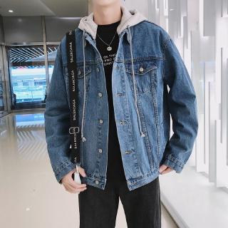 Fake denim sale jacket