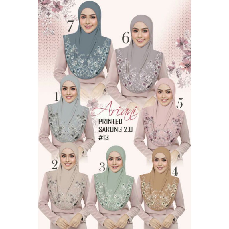 Tudung Sarung Ariani | Shopee Malaysia