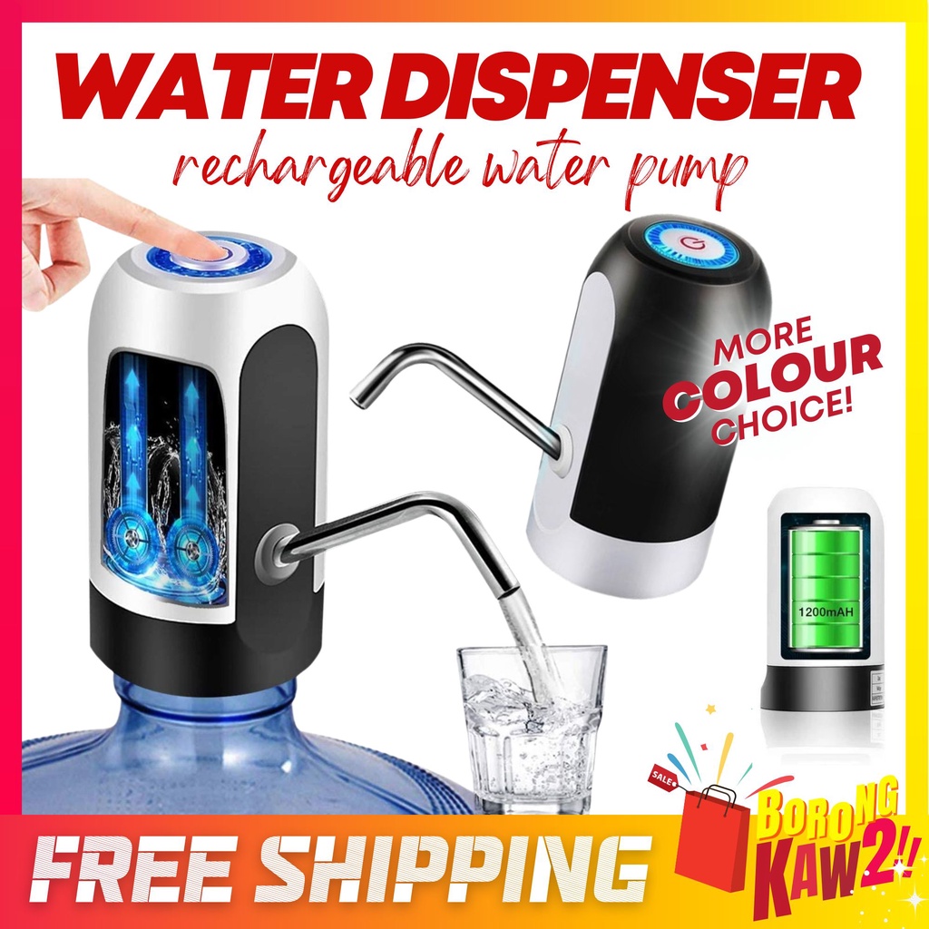 BKK Electric Water Dispenser Smart Rechargeable USB Charging Automatic ...