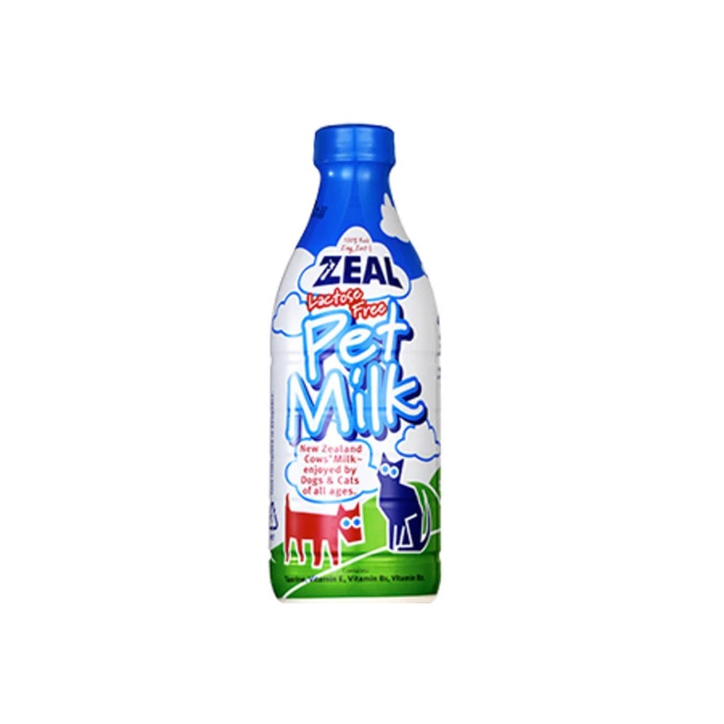 Zeal Lactose Free Pet Milk / Milk for Cat & Dog 380ml & 1 Litre