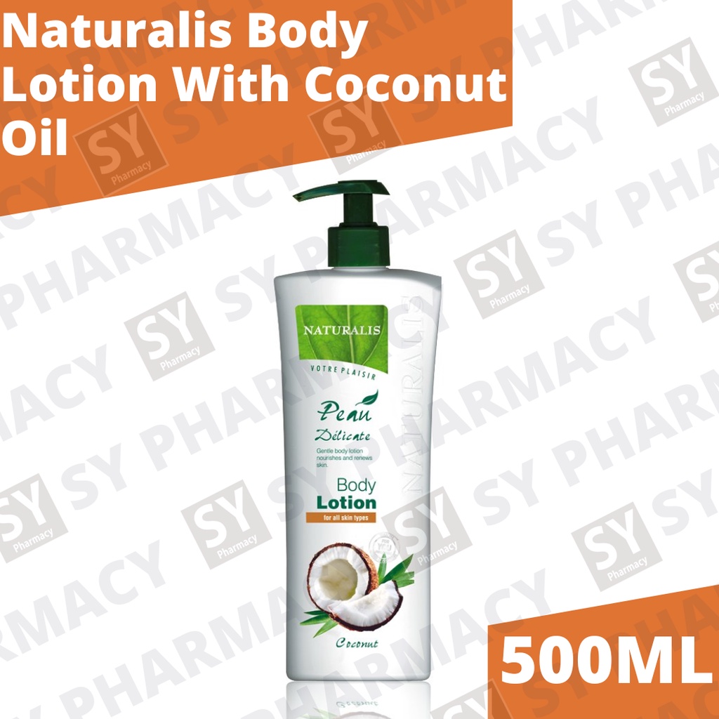 Naturalis Body Lotion with Olive Oil/Coconut Oil 500ml | Shopee Malaysia