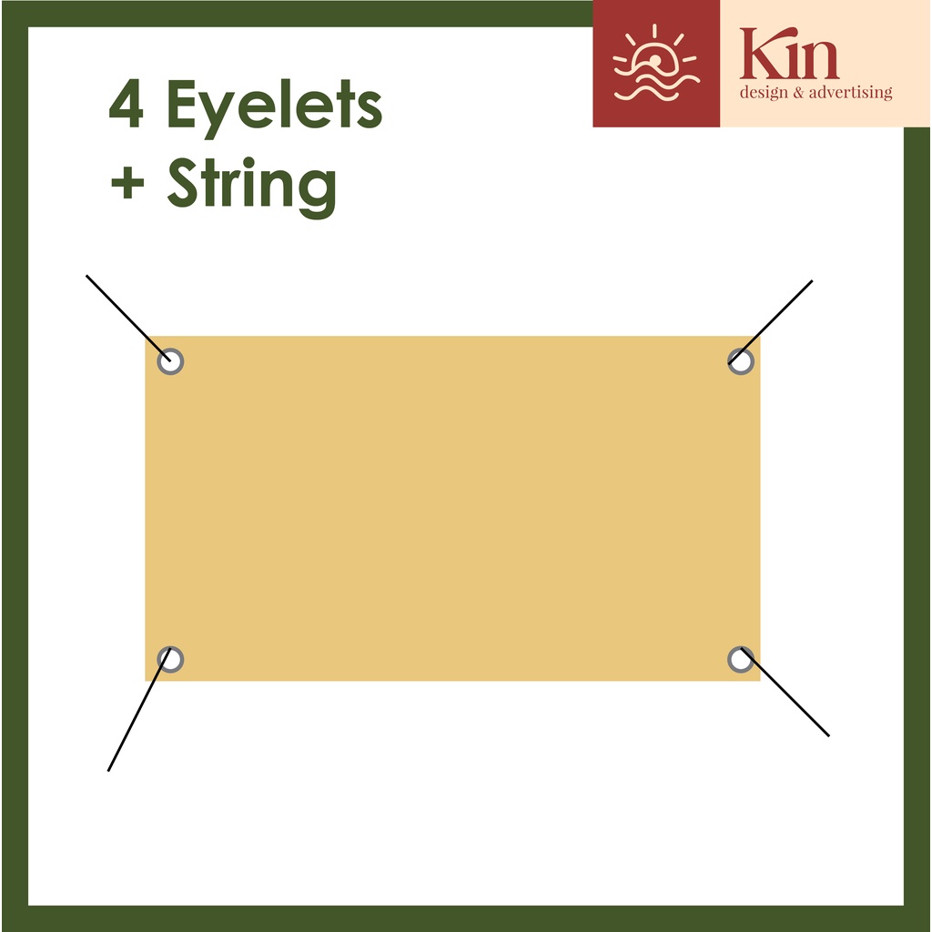 KIN - Customized Banner Bunting Printing & Design (Eyelets/PVC/Pocket ...