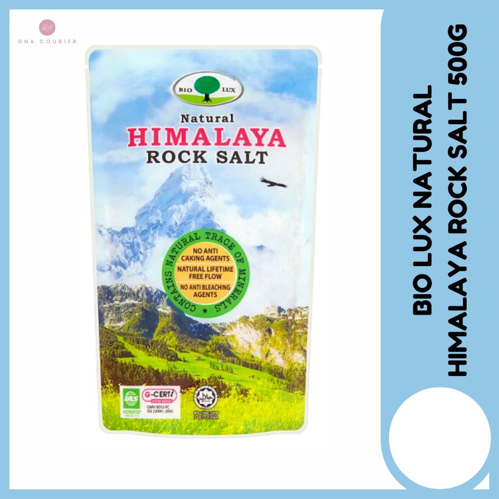HALAL Bio Lux Himalaya Pink Salt 500g | Shopee Malaysia