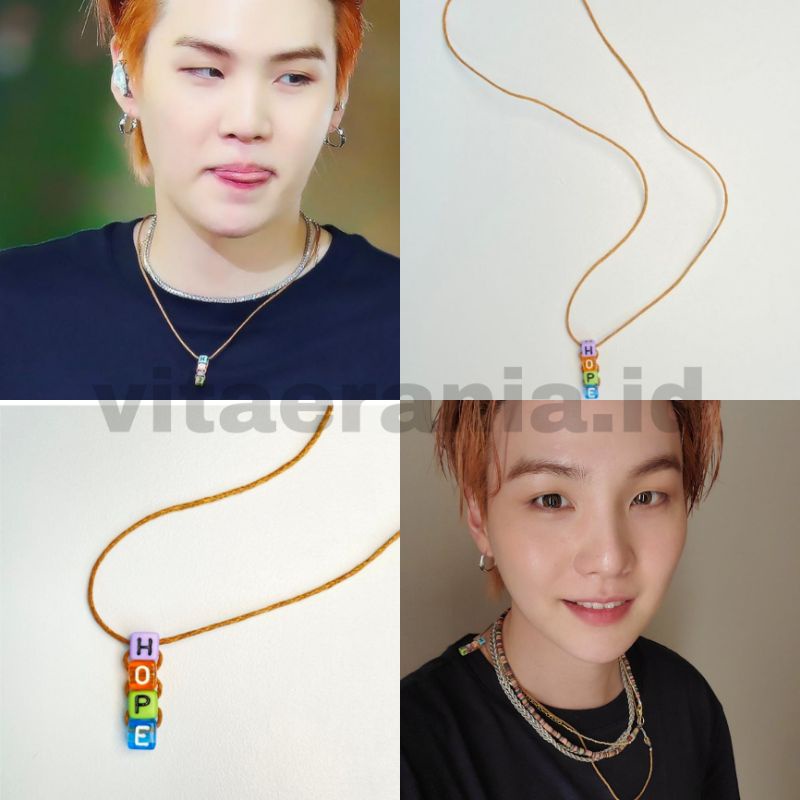 BTS Army J-hope Hoseok Hobi Inspired Lockit Pendant Necklace 