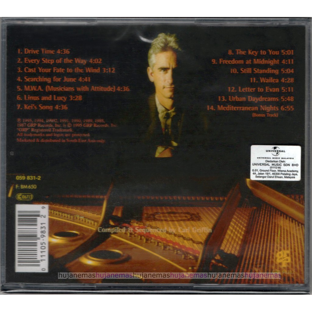 DAVID BENOIT The Best of 1987-1995 UNIVERSAL MUSIC THE PRESTIGE