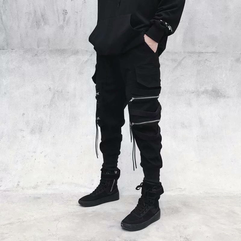 Fashion Mens Ripped Jeans Destroyed Slim Fit Straight Casual Washed Vintage  Pants with Holes