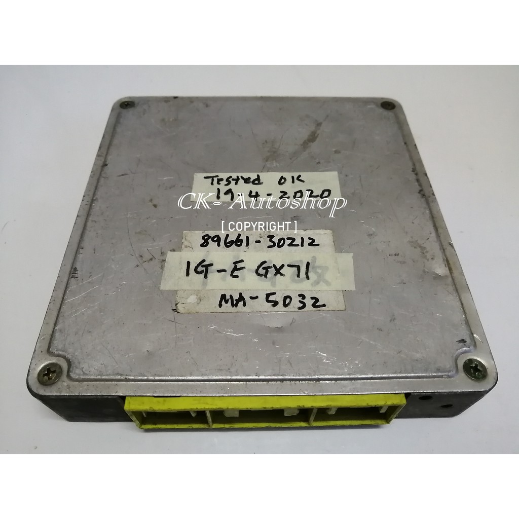 Toyota GX71 Mark 2 1984/08 -1988/08 1G-EU 89661-30212 MA-5032 ECU / Engine  Control Unit / Computer box | Shopee Malaysia