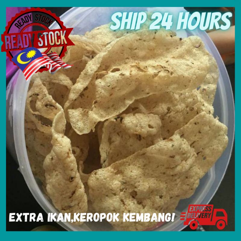 Keropok keping 100% ikan tamban extra fresh ready stock 🇲🇾🔥🔥🔥 | Shopee ...