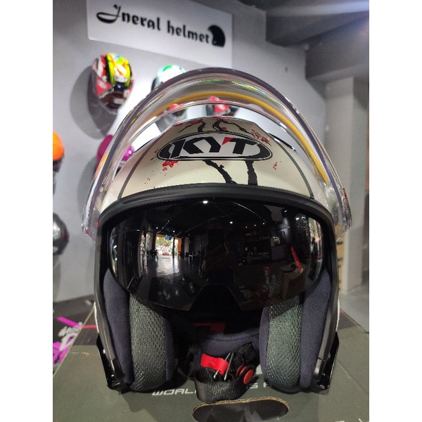 KYT NFJ SAKURA HELMET MURAH Shopee Malaysia