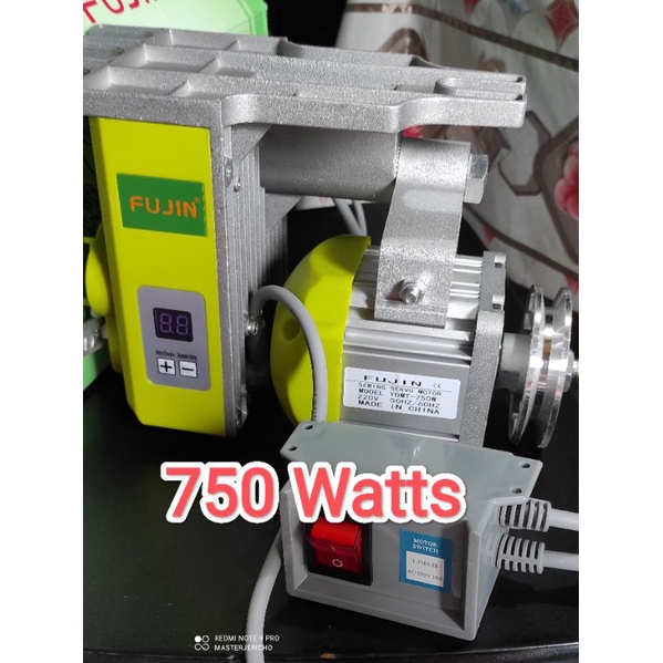 Fujin 750 watts servo motor EASY REVERSE sewing machine clutch motor ...