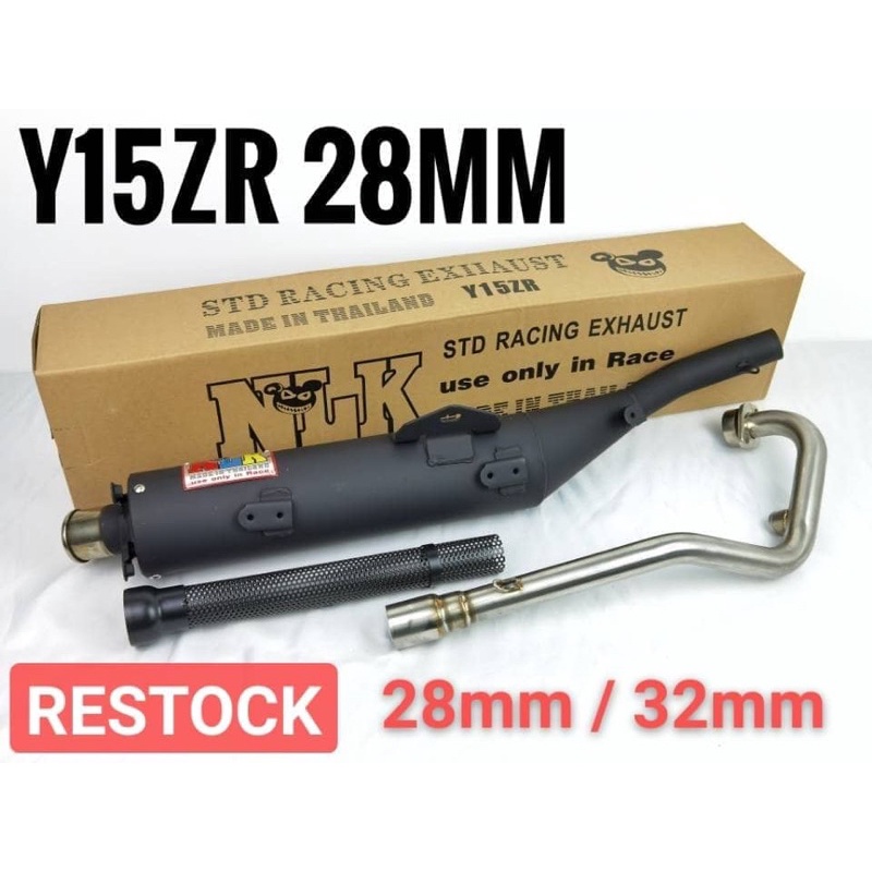 NLK Exhaust Cutting Standard Y15zr 28mm Ekzos NLK Cutting Standard