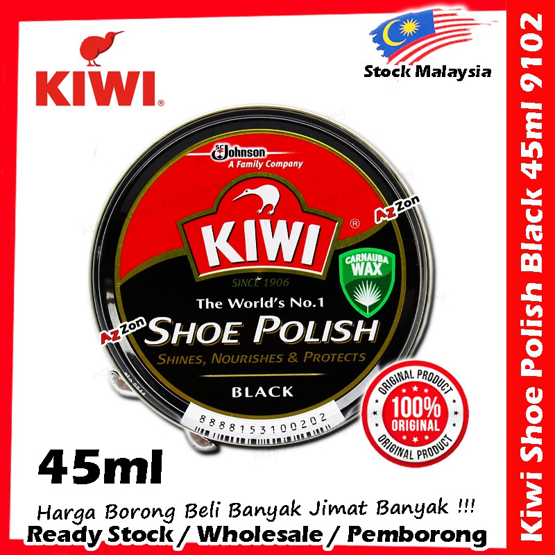 Kiwi Shoe Polish Polish Shoe Leather Renews Black 100 Original Genuine by Johnson A Family Company 9102 Shopee Malaysia