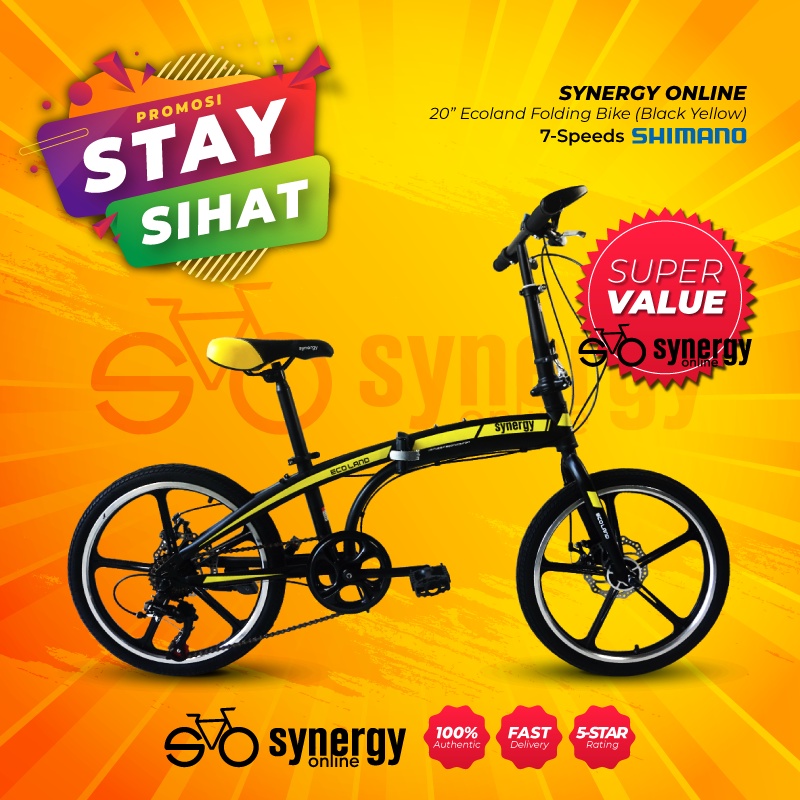 Shopee folding deals bike