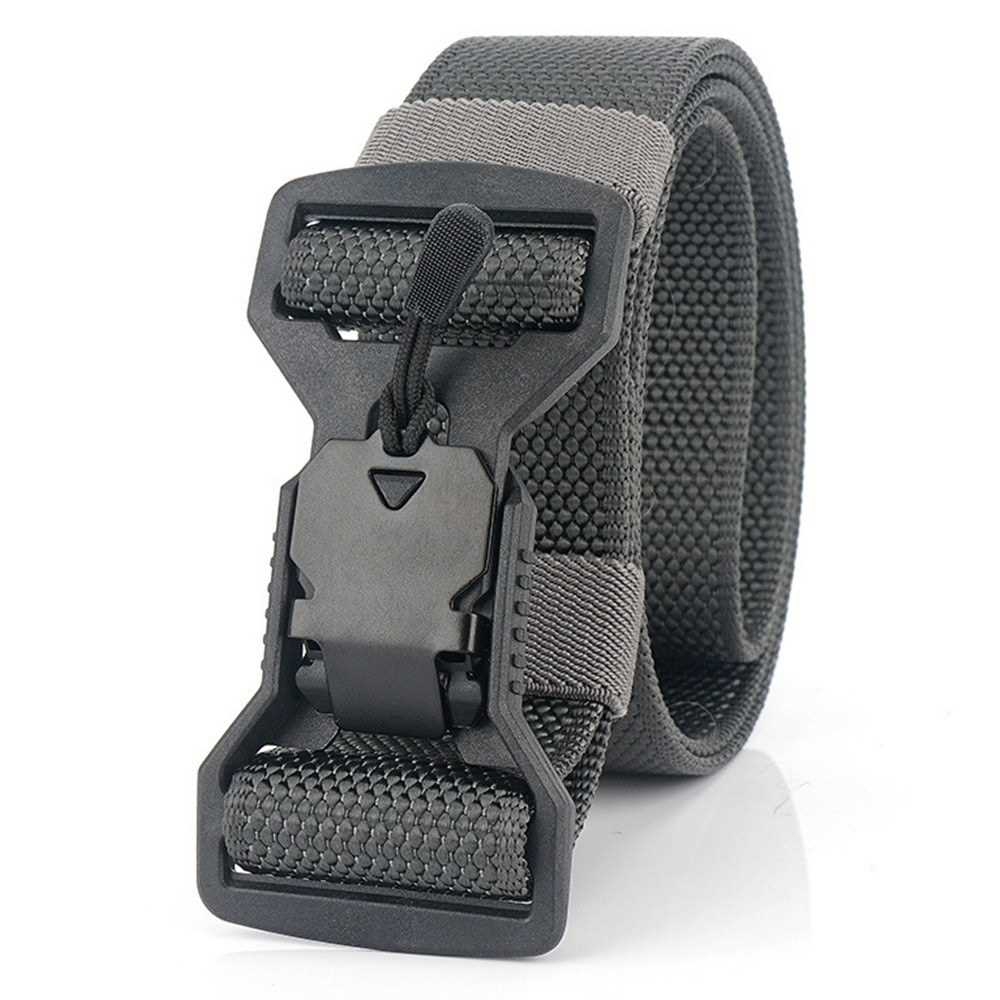 Adjustable Webbing Belt Men Women Belts 49.2 Inch with Quick Release ...