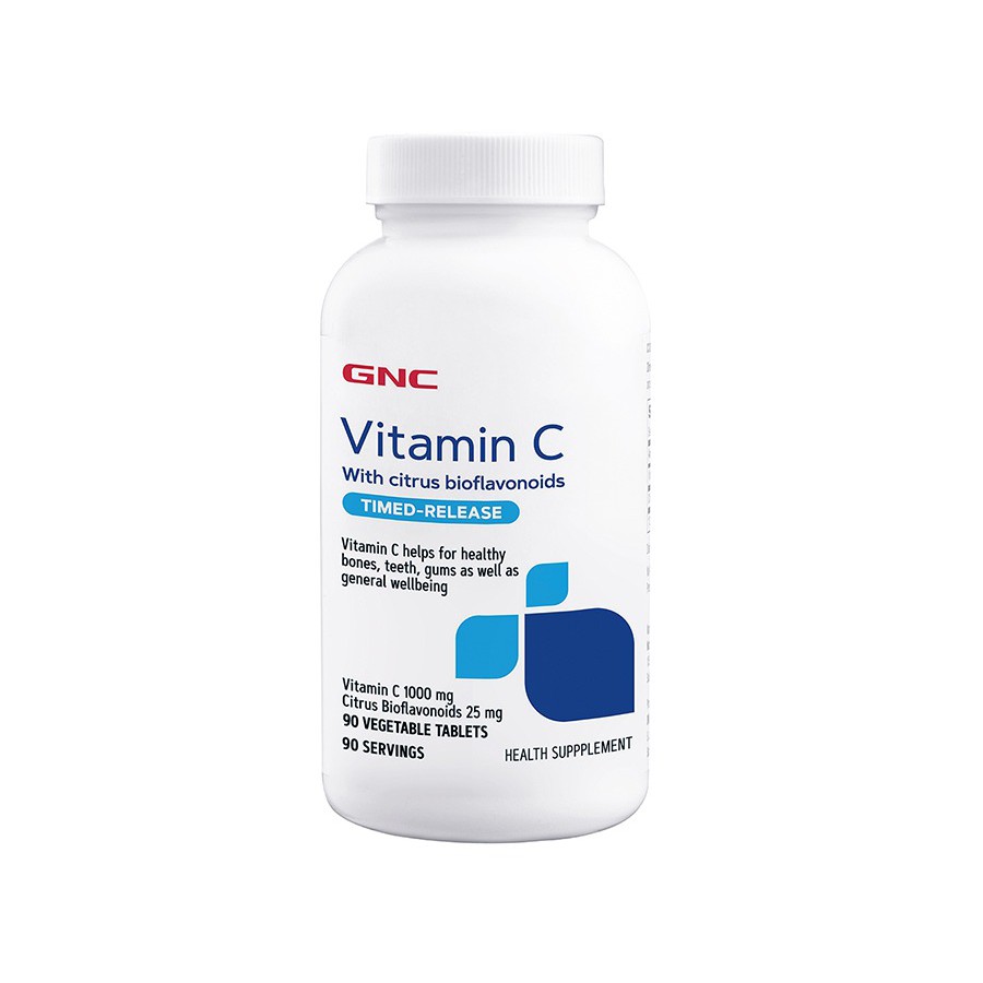 (BUY 1 FREE 1)!!! GNC VITAMIN C 1000MG WITH BIOFLAVONOIDS TIMEDRELEASE