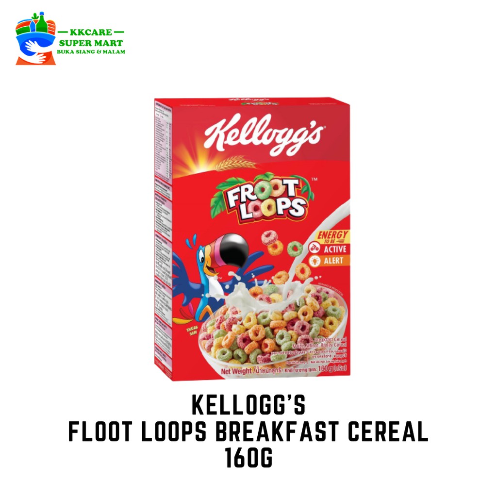 Kellogg's - Floot Loops/ Breakfast Cereal, Maize, Wheat , Barley Cereal ...