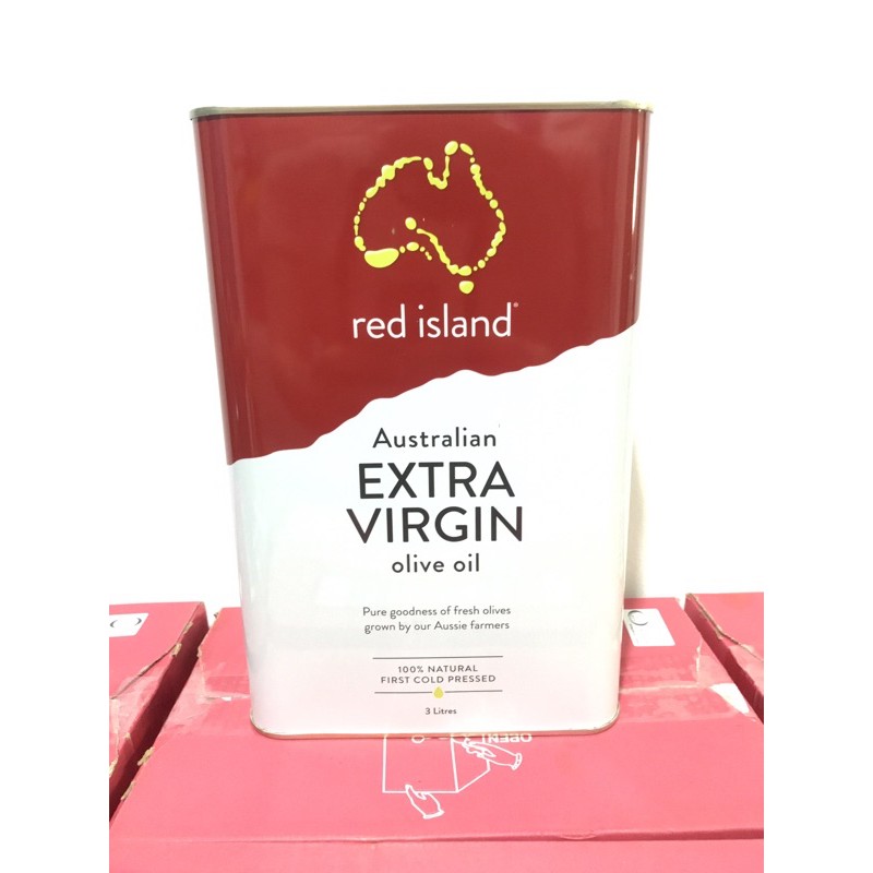 (Ready Stock )Red Island Extra Virgin Olive Oil Minyak Zaitun 橄榄油3L