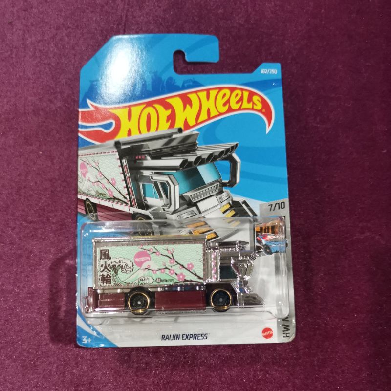 Hot Wheels Raijin Express Shopee Malaysia
