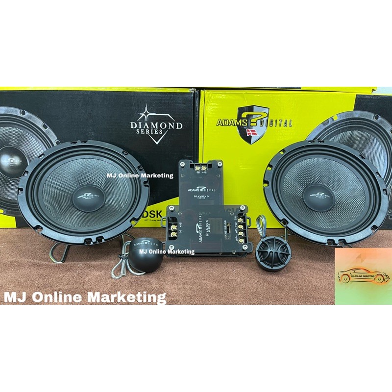 Adams Digital Dsk632 Diamond Series 6.5inch Component set**100