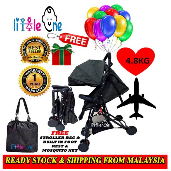 🎁🔥SUPER SALES🎁🔥Little One Compatto Light Weight Compact Foldable Baby