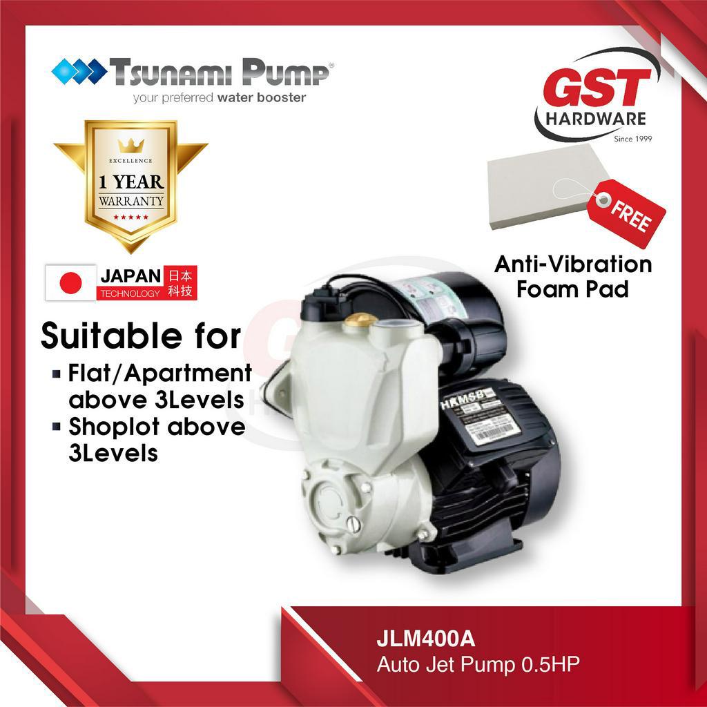 TSUNAMI PUMP JLM400A Automatic SelfPriming Jet Pump Pond Pump Water