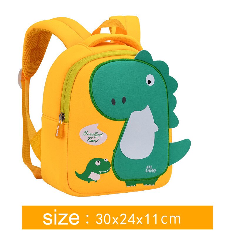 Cute Kids School Bags Kindergarten Preschool Bag Dinosaur Children ...