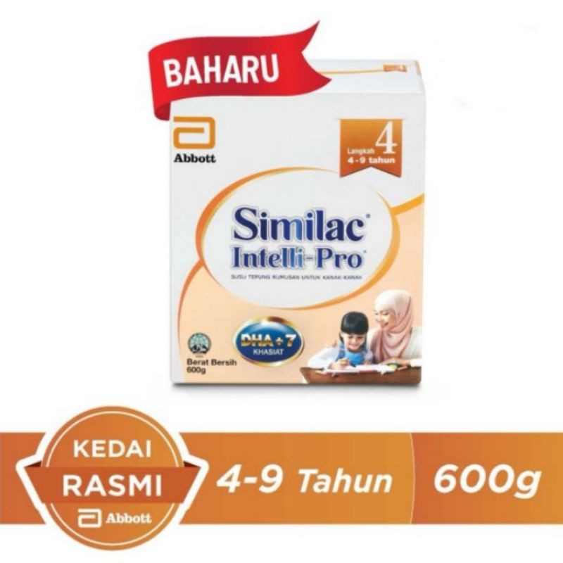 Similac Intelli-pro langkah 4 4-9tahun 600g | Shopee Malaysia