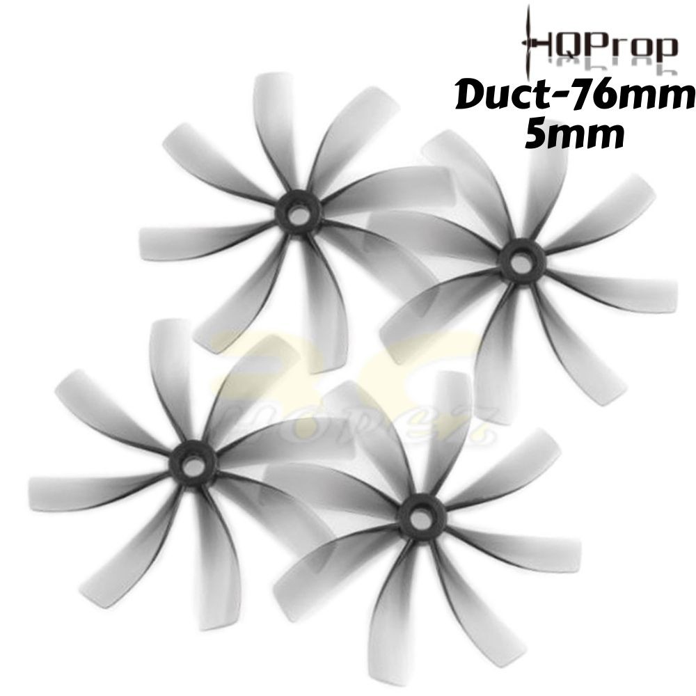 8pcs Duct T75MMX5 75mm 5 Blade T Mount Propeller Set 4X CW 4X CCW