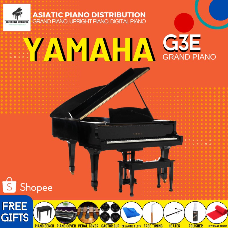 Yamaha G3E Grand 2 pedals Piano (with mystery gifts) Shopee Malaysia