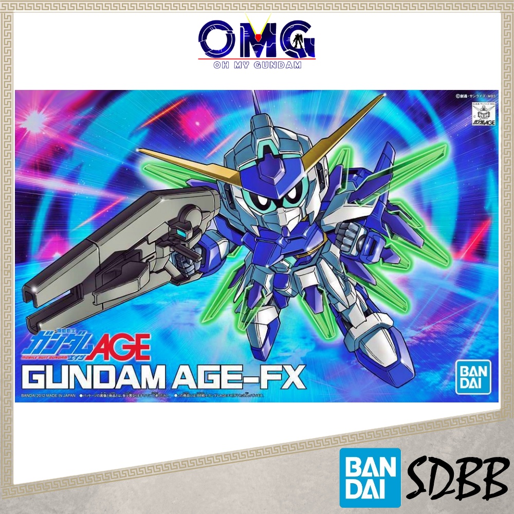 Bandai Hobby BB #376 Gundam Age-FX SD Model Kit – Snap-Together, No Glue Needed - View #4