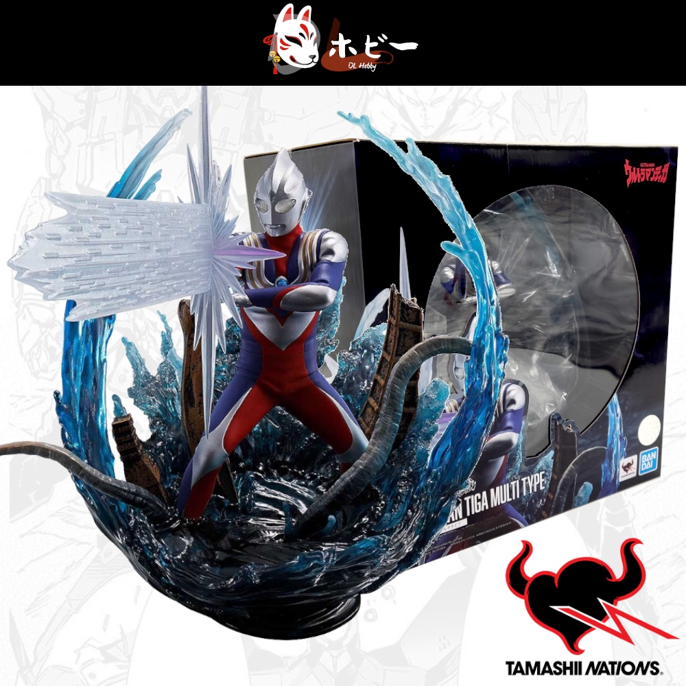 Ultraman Tiga Multi Type Figuart Zero Tamashii Nation PVC Premium ...