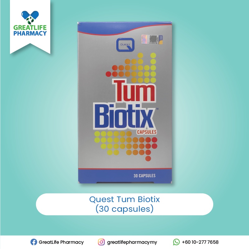 Quest Tum Biotix (30 capsules) Shopee Malaysia