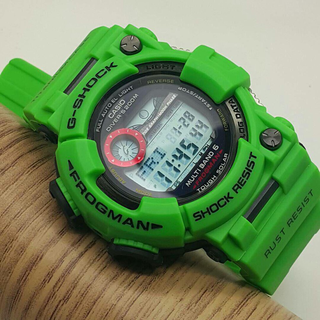 G shock shop frogman green