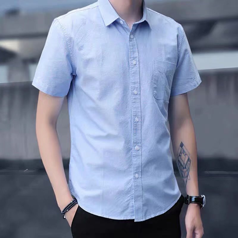 Mens short sleeve on sale shirts slim fit