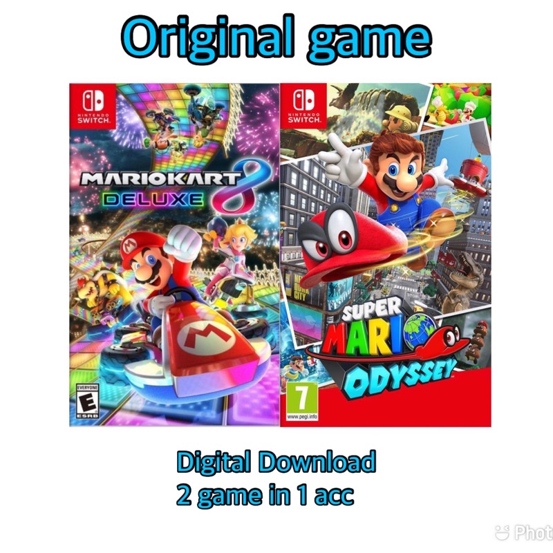 Super mario hot sale odyssey digital