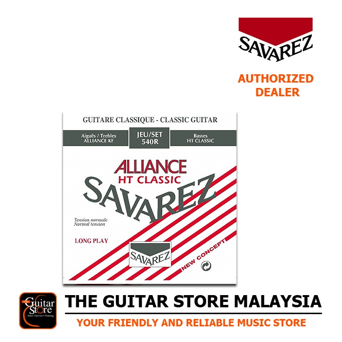 Savarez Alliance HT Classic 540R Classical Guitar Strings Standard