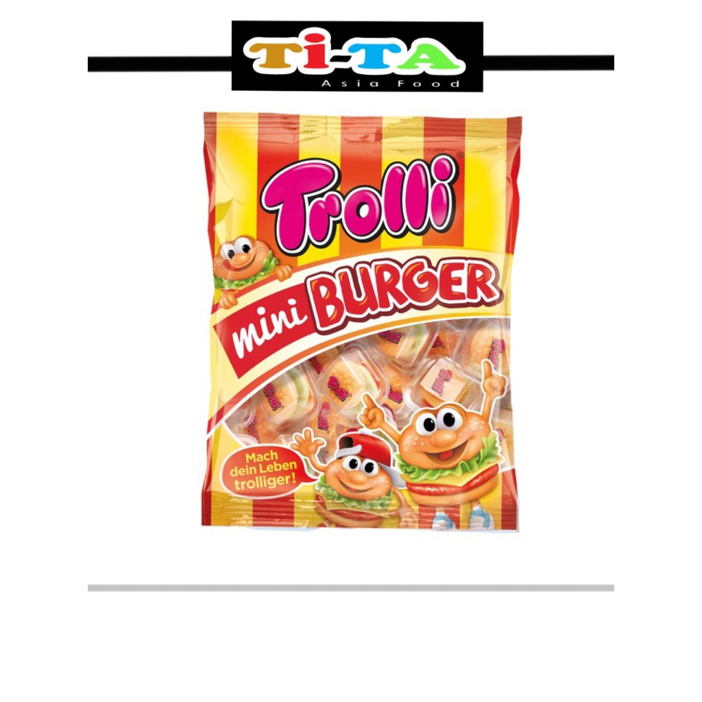 Tita Mini Burger Gummy Jelly 70gm Trolii | Shopee Malaysia