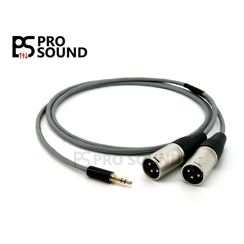 Rannsgeer 3.5mm TRS Stereo To XLR Male Cable (1-Pack) - R7B0xx-P1 For Instrument