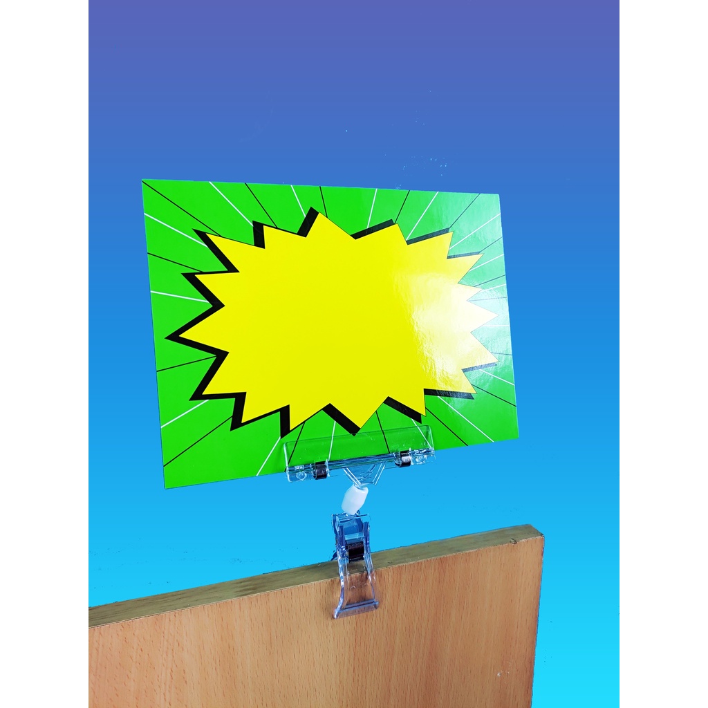 Price Tag Holder / Price List Holder Display / Price Clip transparent