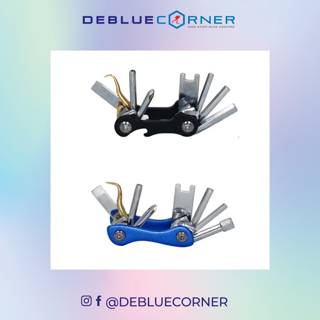 Diving Repair or Service 8 in 1 Tool Set ( Scuba Diving ) Shopee Malaysia