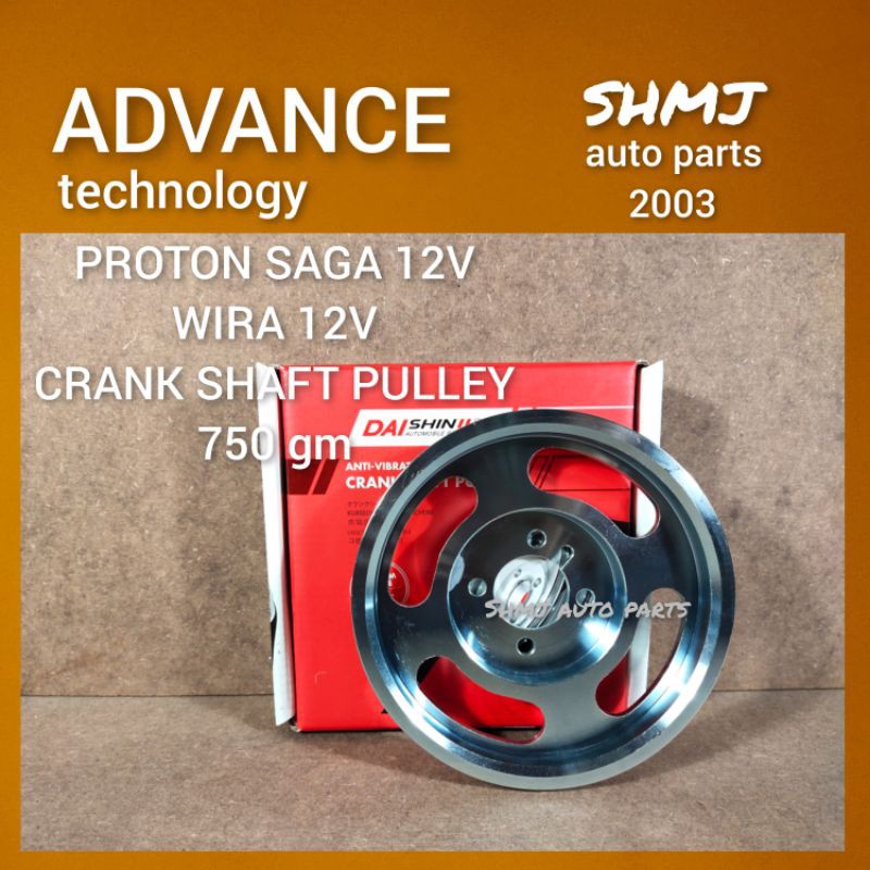 Wira L Proton Wira V Vdo Saga V Crank Shaft Pulley Shopee Malaysia