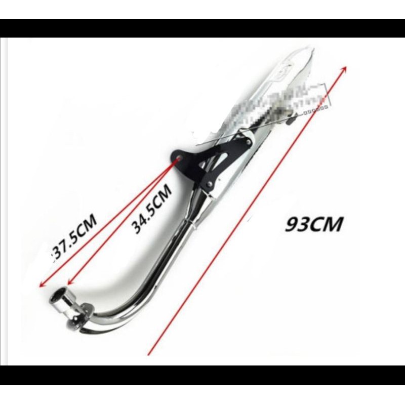 honda c70 exhaust torpedo | Shopee Malaysia