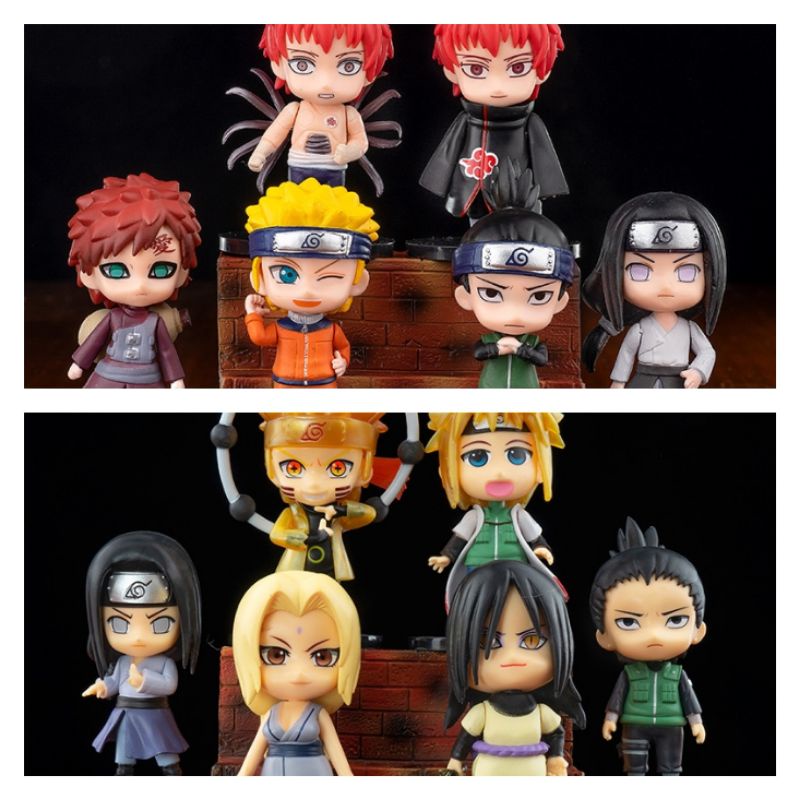 Naruto Figures（10CM）Naruto Neji Minato Sasori Orochimaru Gaara Tsunade ...