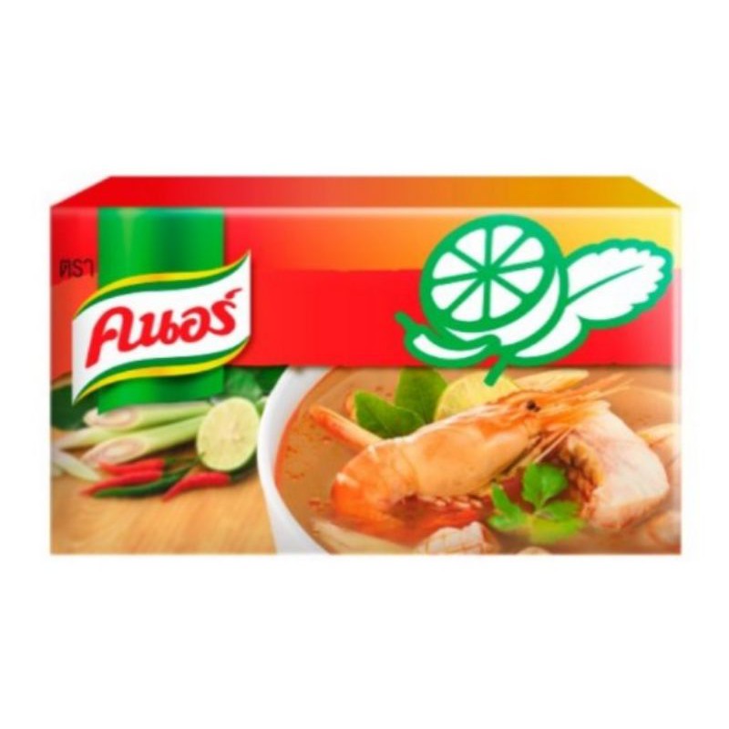Knorr Tom Yum Broth Cube 24g Shopee Malaysia