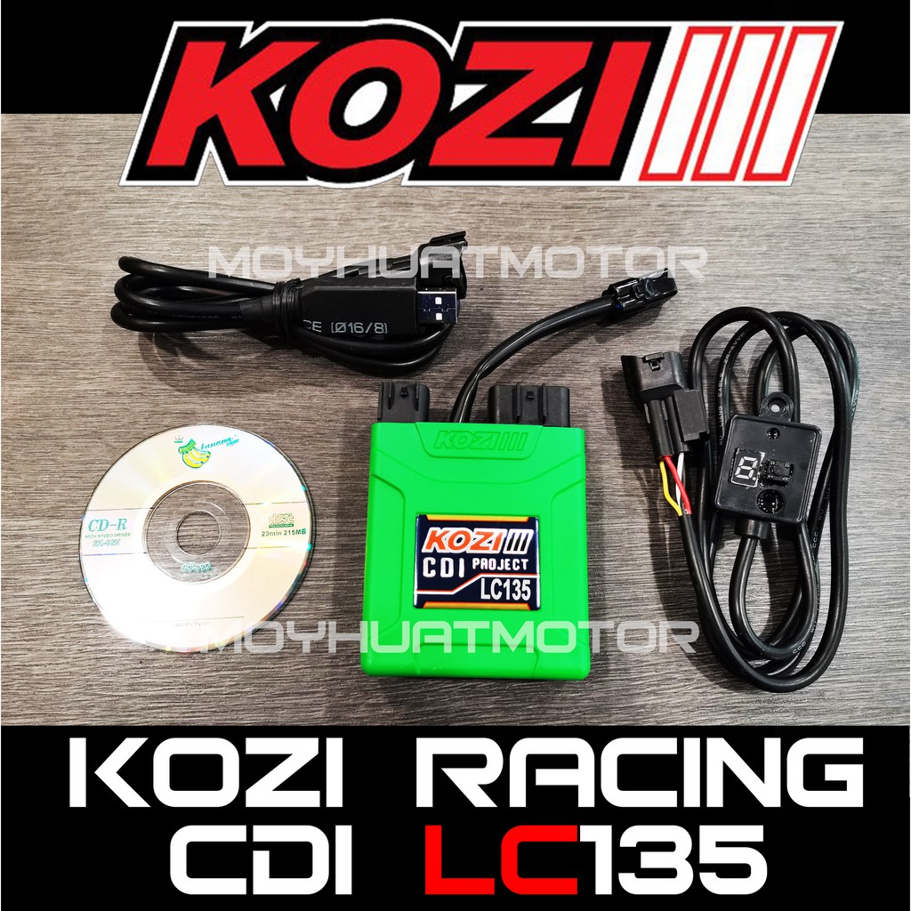 (SETTING LETOP) V5 KOZI Racing CDI UNIT LC135 / YAMAHA LC135 CDI RACING ...