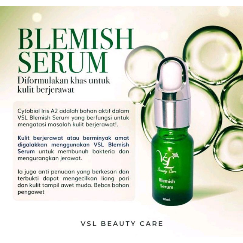BLEMISH SERUM ( 💯 ORIGINAL VSL ).. Shopee Malaysia